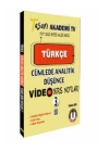 Tasarı Türkçe Cümlede Analitik Video Ders Notları 3