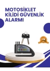 Taşınabilir Alarm Disk Kilidi Motosiklet Scooter Bisiklet Güvenlik
