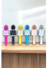 Taşınabilir Bluetooth Karaoke Mikrofon: Hafıza Kart Girişli, Etkileyici Performans