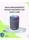 Taşınabilir Hava Nemlendirici – Renkli Işık ve USB Bağlantı