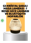 Taşınabilir Işıklı Yüksek Ses Kaliteli Bluetooth Hoparlör