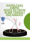 Taşınabilir Kaş ve Kirpik Düzenleme Makası – Ergonomik Tasarım