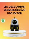 Taşınabilir Lityum Bataryalı Led Gece Lambası ve Projektör