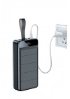 Taşınabilir Powerbank 50.000 mAh 4 Girişli Hızlı Şarj Led Göstergeli Fenerli Şarj