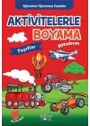 Taşıtlar - Aktivitelerle Boyama Kitabım