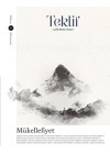 Teklif 2 Aylık Düşünce Dergisi