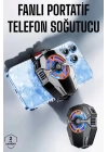 Telefon Soğutucu Fanlı Güçlü Motor Radyotör Soğutucu