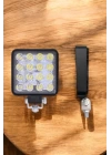 Tepe Lambası Çalışma Lambası Sis Lambası 16 Led Beyaz Led Işık