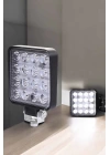 Tepe Lambası Çalışma Lambası Sis Lambası 16 Led Beyaz Led Işık