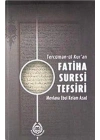 Tercüman-ül Kuran Fatiha Suresi Tefsiri