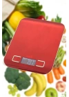 TF 1002 Hassas Ölçümlü  Maksimum 5 Kg Kapasiteli Led Ekran Platin Dijital Mutfak Tartısı