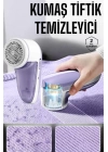 Tiftik Temizleme Makinesi USB Şarjlı Tüy Toplayıcı Kablosuz