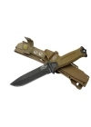 Tiger Tactical Htm 1041 B Kahverengi Outdoor / Survival Bıçak 27cm - Kauçuk Sap, Kılıflı, Kutulu