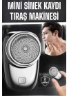 Tıraş Makinesi Mini Sıfır Sakal Yanak Tıraş Makinesi USB Şarjlı