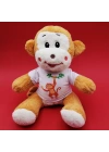Tişörtlü Sevimli Peluş Maymun