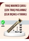 Titreşim Motorlu Erkek Saç ve Sakal Düzeltici