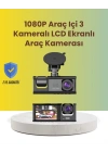 Torima TA-01 2.0 İnç Ekranlı 3 Kanallı Araç Kamerası