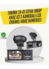 Torima TA-01 3 Kameralı 1080P Araç Kamerası Siyah