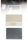 Touchpad Tüm Cihazlara Uyumlu Bluetooth Klavye Touchpad Slim Kablosuz Wifi Q Klavye