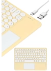 Touchpad Uyumlu Bluetooth Klavye Slim Kablosuz Wifi Q Klavye