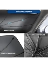 Toyota Yaris, VW Polo, Kia Rio, Fiat Punto, Hyundai Accent Blue Uyumlu Oto Şemsiye