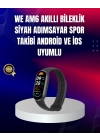 TPU ve Silikon Kordonlu Akıllı Bileklik – 20 Gün Bekleme Süresi