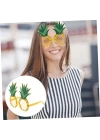 Tropikal Hawaii Ananas Şekilli Parti Gözlüğü