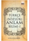 Türkçe (Sözlük) Anlam Bilimi -1