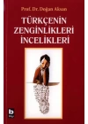Türkçenin Zenginlikleri İncelikleri