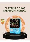 TV Bağlantılı Çift Oyunculu Şarjlı Retro Gamepad Seti