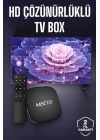 TV Box Android Uyumlu 4 Çekirdekli WİFİ Bağlantılı 4K