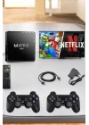 TV Box Çift Oyun Kollu 10000 Oyunlu Atari