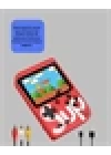 TV Çıkışlı Mini Retro El Konsolu 400 Oyunlu