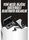 TWS Bluetooth Kulaklık Aynalı Kulaklık Dijital Göstergeli Dokunmatik Kontrol
