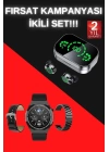 TWS Bluetooth Kulaklık ve Akıllı Saat Uyku Takibi Nabız Ölçer Uzun Pil Ömrü