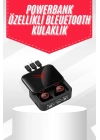 Tws Powerbank Kutulu Dijital Göstergeli Bluetooth Kulaklık Kablosuz Kulakiçi Kulaklık