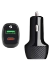 Type-C Girişli Araba Çakmaklık Şarj Cihazı 38W Oto Çakmaklık
