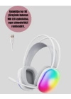Type-C Şarjlı RGB Işıklı Bluetooth Oyuncu Kulaklığı