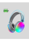 Type-C Şarjlı RGB Işıklı Bluetooth Oyuncu Kulaklığı