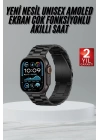Ultra 3 Kordonlu Amoled Ekran Akıllı Saat Çok Fonksiyonlu Uyku ve Sağlık Takibi