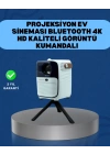 Ultra HD Çözünürlüklü Taşınabilir Projektör – 1920x1080 Piksel Görüntü Kalitesi (Kopya)