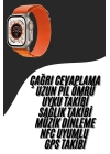 Ultra Max Kordon Kilitli Akıllı Saat Amoled Ekran Titreşimli Çağrı Cevaplayabilen