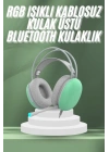 Unısex Yüksek Ses Kaliteli Yumuşak Kılıflı Kablosuz Kulak Üstü Bluetooth Kulaklık