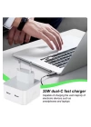 Usb Portu Hızlı Şarj Aleti Taşınabilir Pd 3.0 35w Cep Telefonu Şarj Adaptörü Usb-c Port