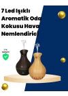 USB Şarjlı 7 Renk LED Işıklı Sessiz Çalışan Mini Hava Nemlendirici