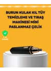 USB Şarjlı Sessiz Burun ve Kulak Kılı Temizleme Cihazı