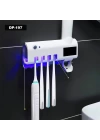 Uv Işıklı Otomotik Diş Macunu Sıkacağı Ve Diş Fırçası Tutacağı