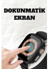 Uyku ve Nabız Takipli, Wireless Şarjlı Akıllı Saat Android ve iOS Uyumlu