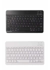 Uyumlu Kablosuz Bluetooth Şarj Edilebilir Mini Q Klavye