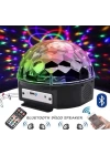 Uzaktan Kumandalı Müzikli Dönerli Disko Topu Bluetooth Sese Duyarlı